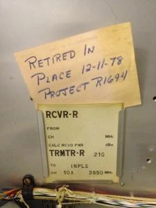 Picture provided by I received these on request from the company who purchased the tower most recently.  I grew up 1/2 mile from this tower and always wondered what it was for.  Their engineer obliged. 02/09/2023