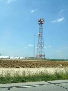 Picture provided by I received these on request from the company who purchased the tower most recently.  I grew up 1/2 mile from this tower and always wondered what it was for.  Their engineer obliged. 02/09/2023